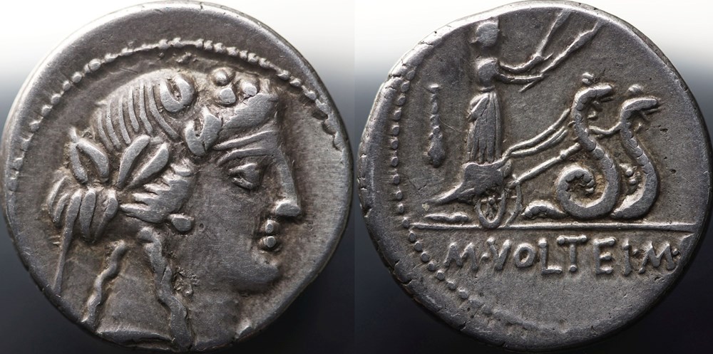 Crawford 385/3, M.VOLTEI M.F (M. Volteius M.f.) Denarius, 78 B.C. Rome munzen antike bis romische imperial und republik crawford 385 3 m voltei m f m volteius m f denarius 78 b c rome