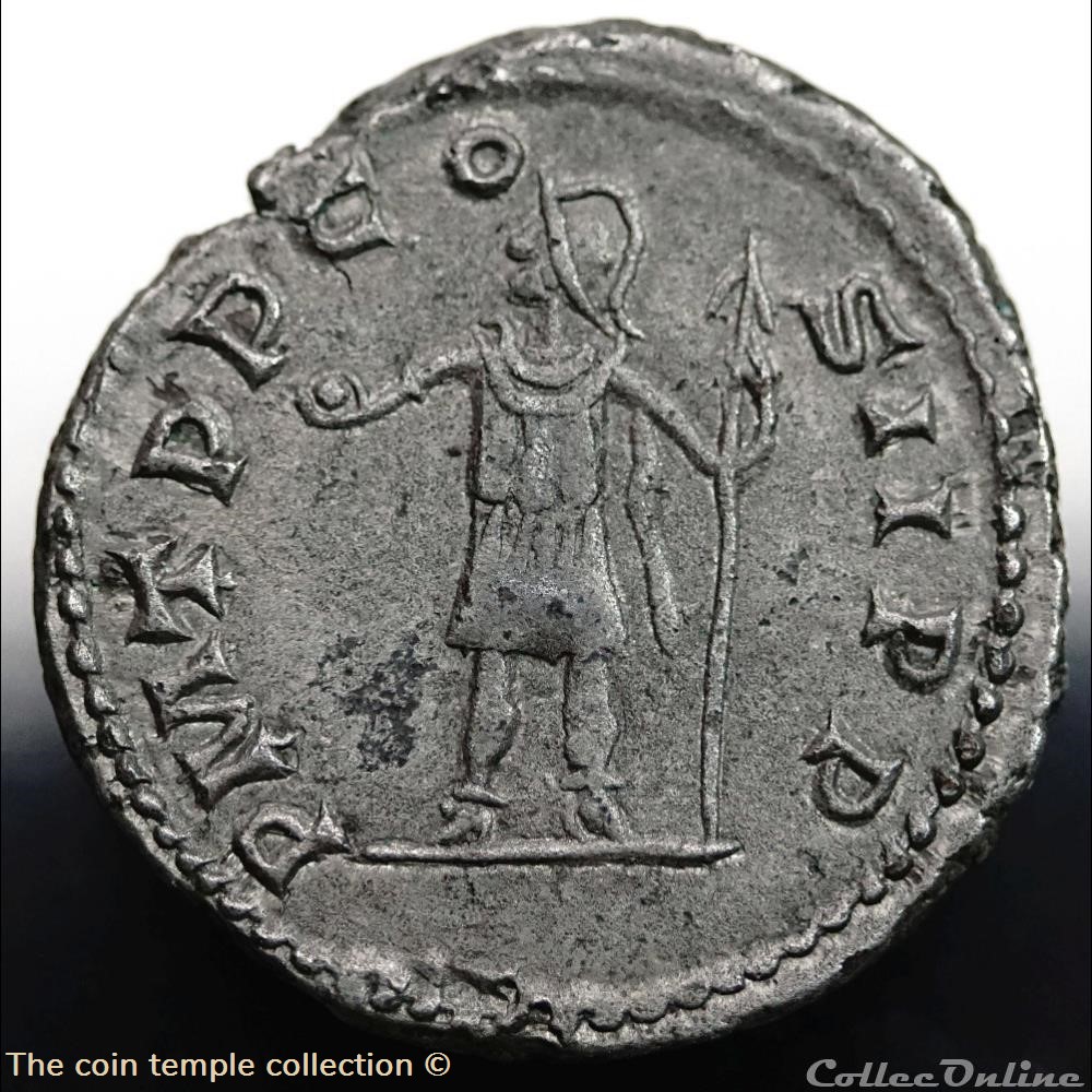Antoninian Postumus RIC V.4 #60(C5)-irregular mint- 2 munzen antike bis romische imperial und republik antoninian postumus ric v 4 60 c5 irregular mint