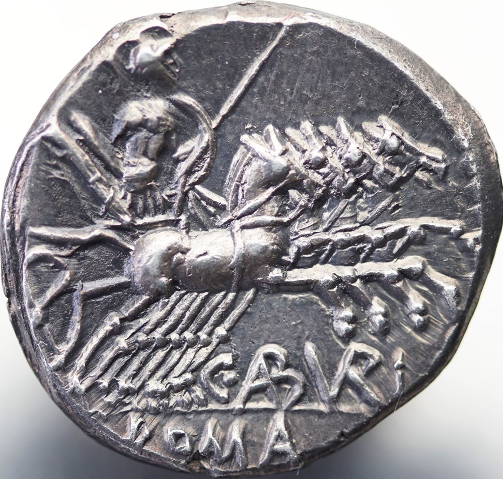 Crawford 244/1 C.ABVRI GEM (C. Aburius Geminus) Denar, 134 BC, Rom munzen antike bis romische imperial und republik crawford 244 1 c abvri gem c aburius geminus denar 134 bc rom