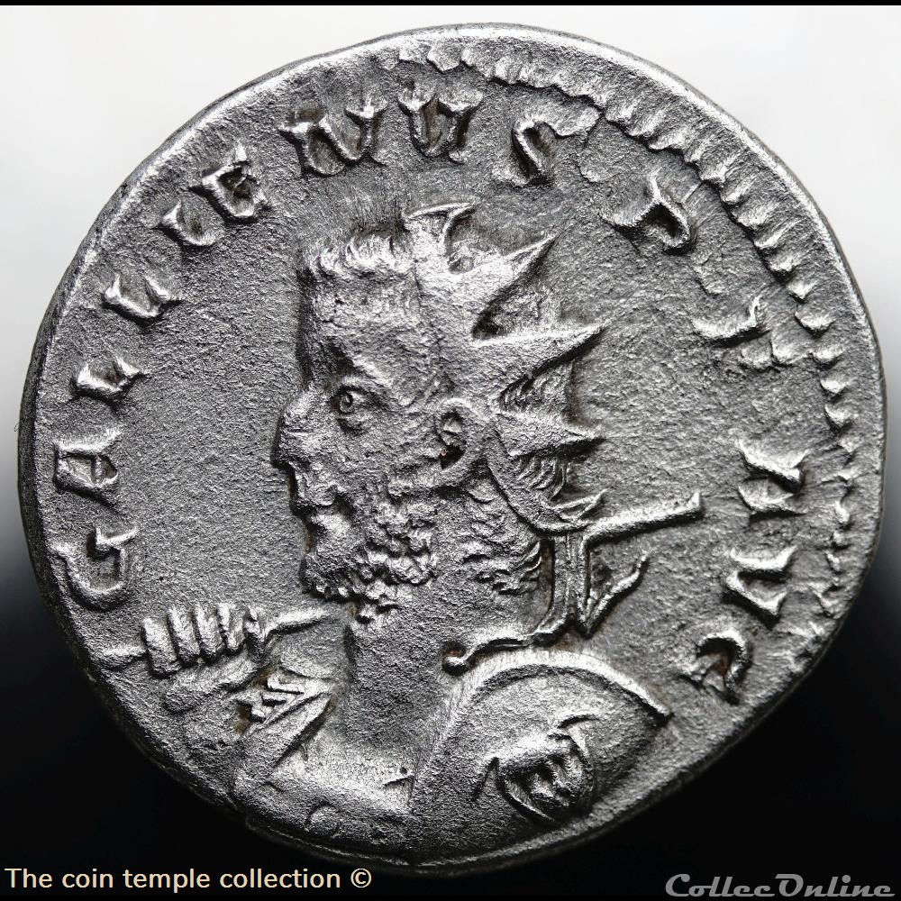 Gallienus, Göbl 875m (R2) 2 munzen antike vor j c bis nach romische republikanische imperial gallienus gobl 875m r2