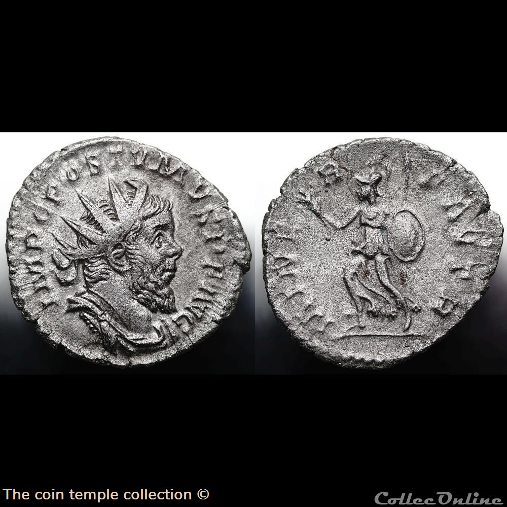Antoninian Postumus RIC V.4 #203(S) 2 munzen antike bis romische imperial und republik antoninian postumus ric v 4 203 s