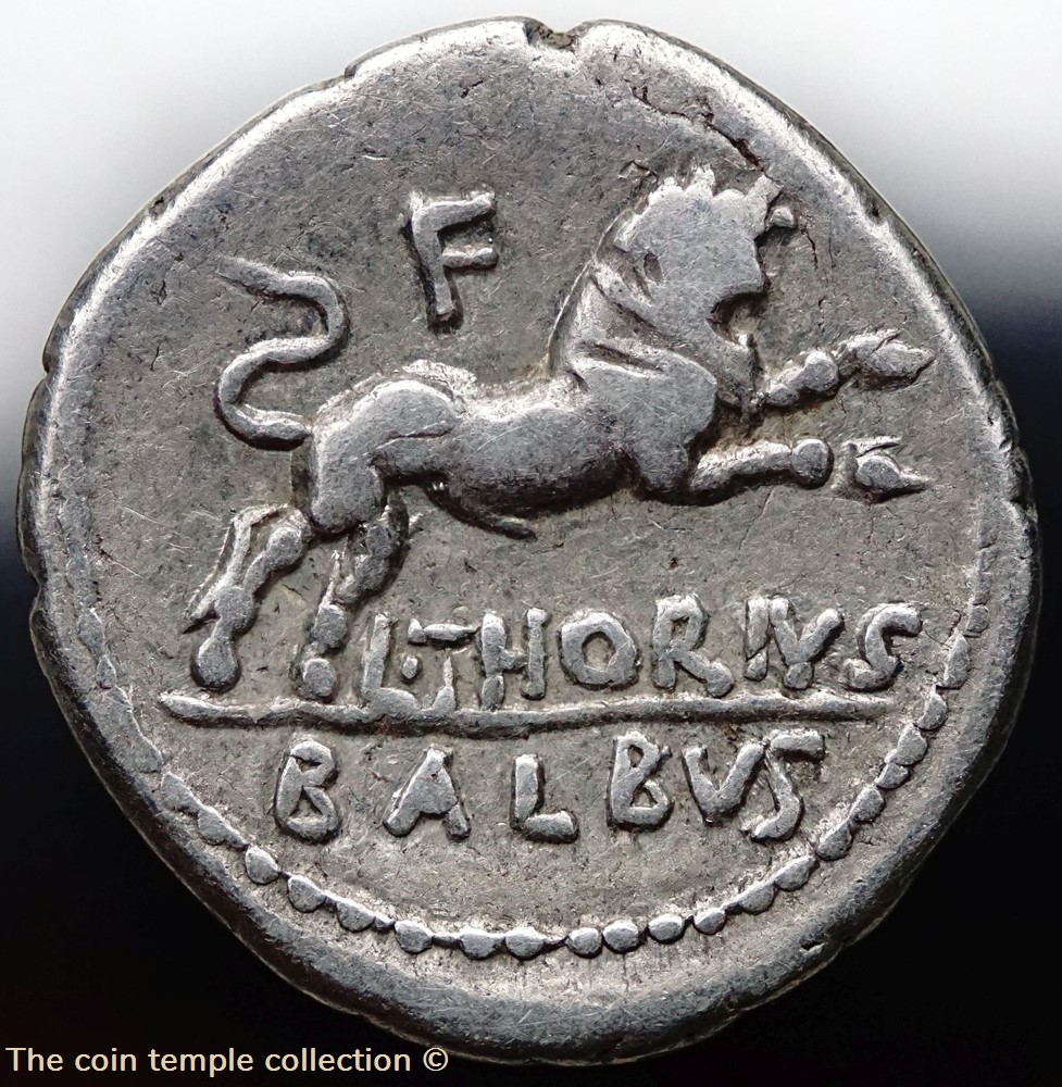 munzen antike bis romische imperial und republik 65 euro crawford 316 1 l thorivs balbvs l thorius balbus denar 105 bc sold