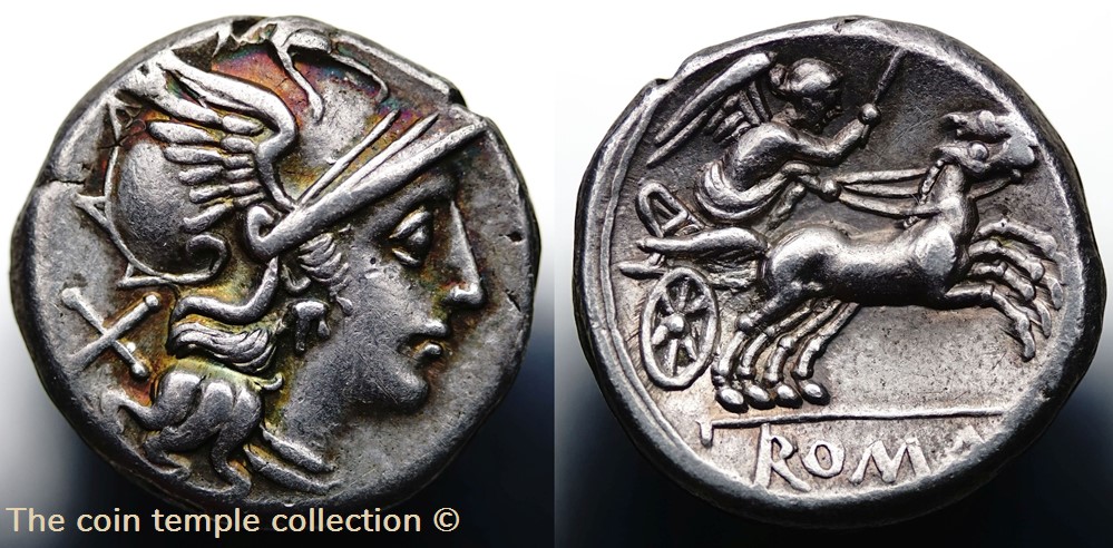 Crawford 197/1, Anonym, Denar, 157-156, Rom munzen antike vor j bi nach romische republikanische imperial crawford 197 1 anonym denar 157 156 rom