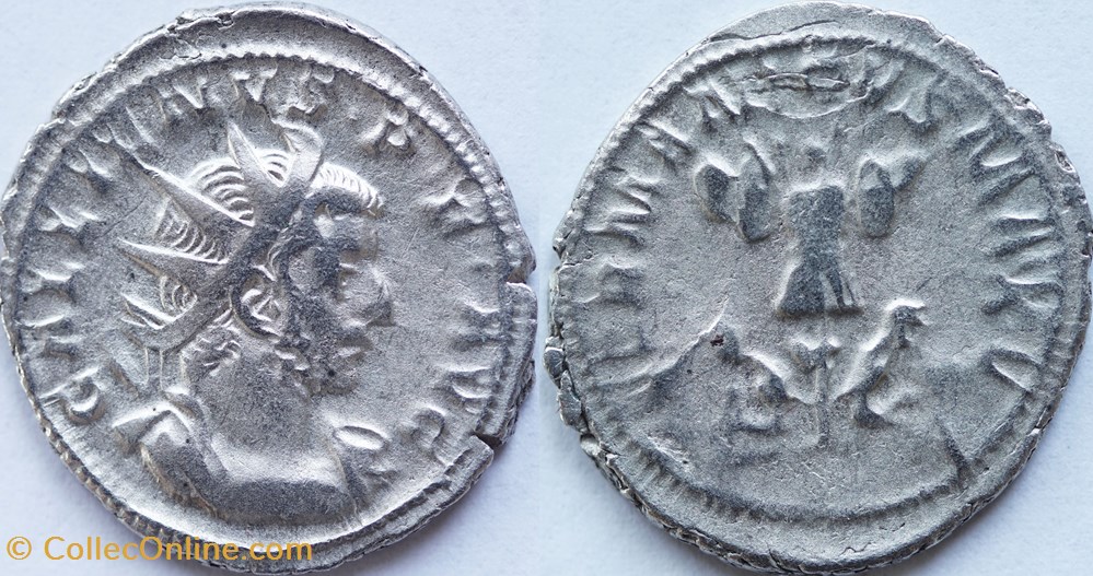munzen antike bis romische imperial und republik gallienus antoninian for sale a vendre 15