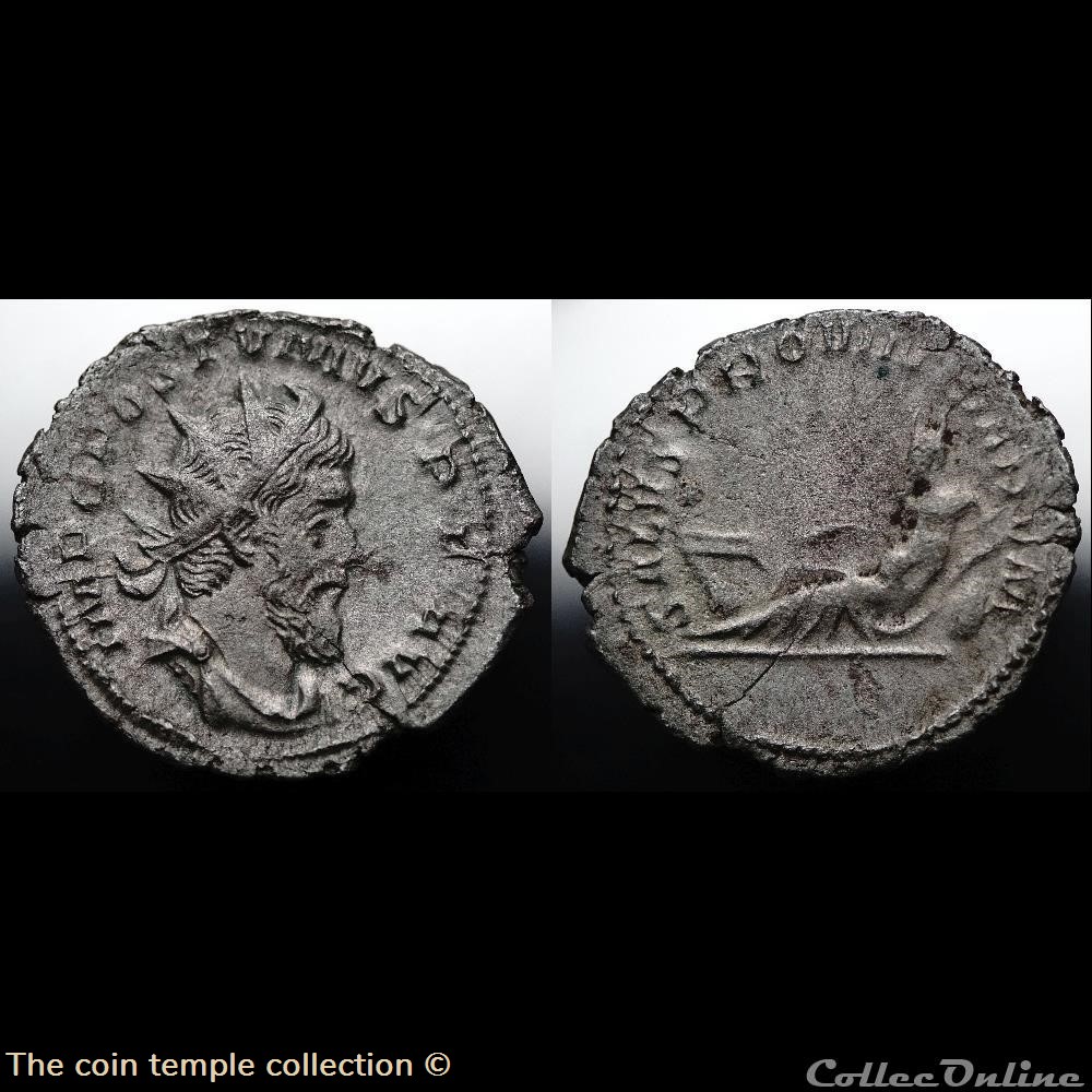 Antoninian Postumus RIC V.4 #13(C3) munzen antike bis romische imperial und republik antoninian postumus ric v 4 13 c3