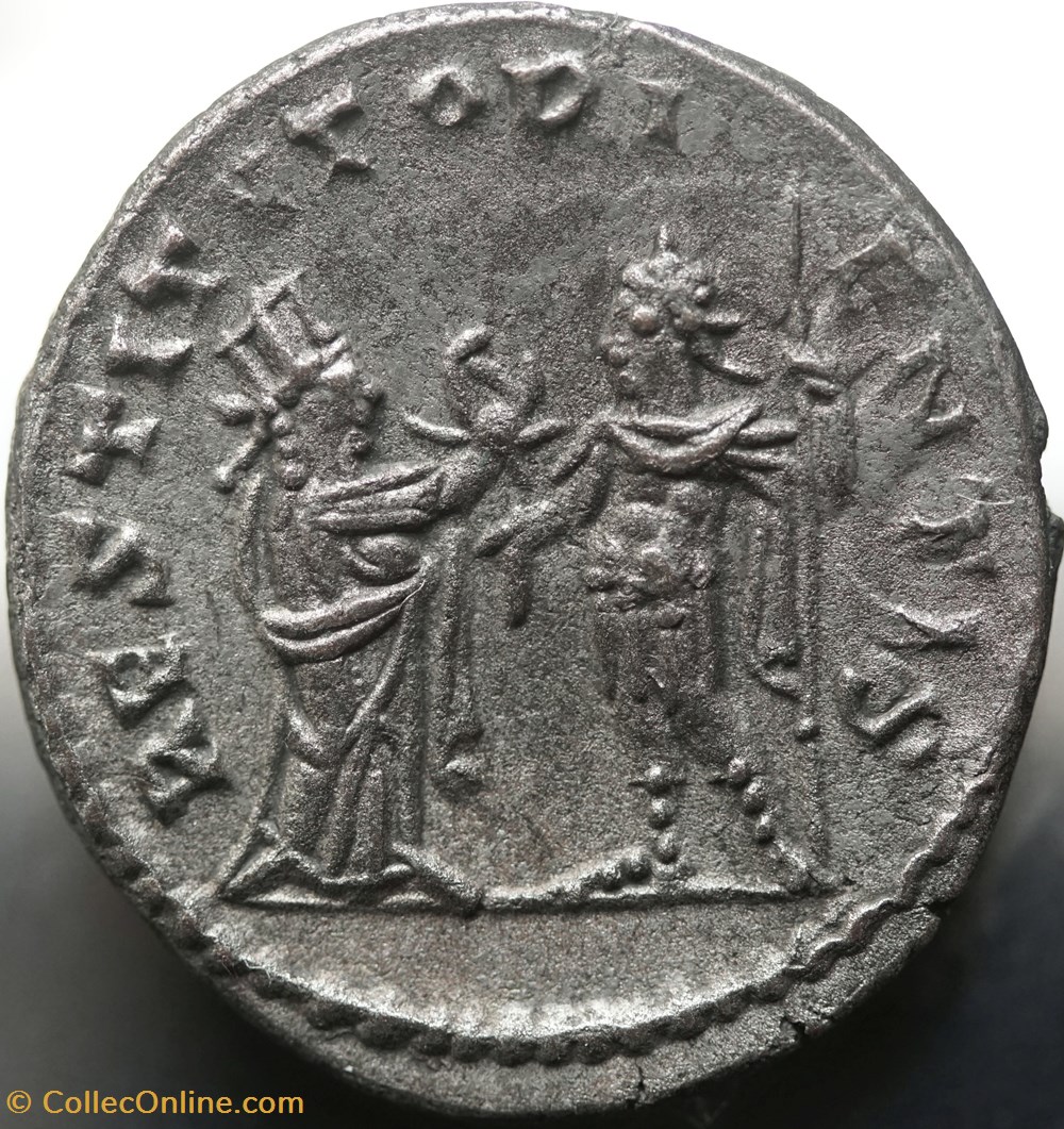 Valerianus Antoninian RIC V 287, Göbl 1685e, MIR 36, RSC 189 3 munzen antike bis romische imperial und republik valerianus antoninian ric v 287 gobl 1685e mir 36 rsc 189