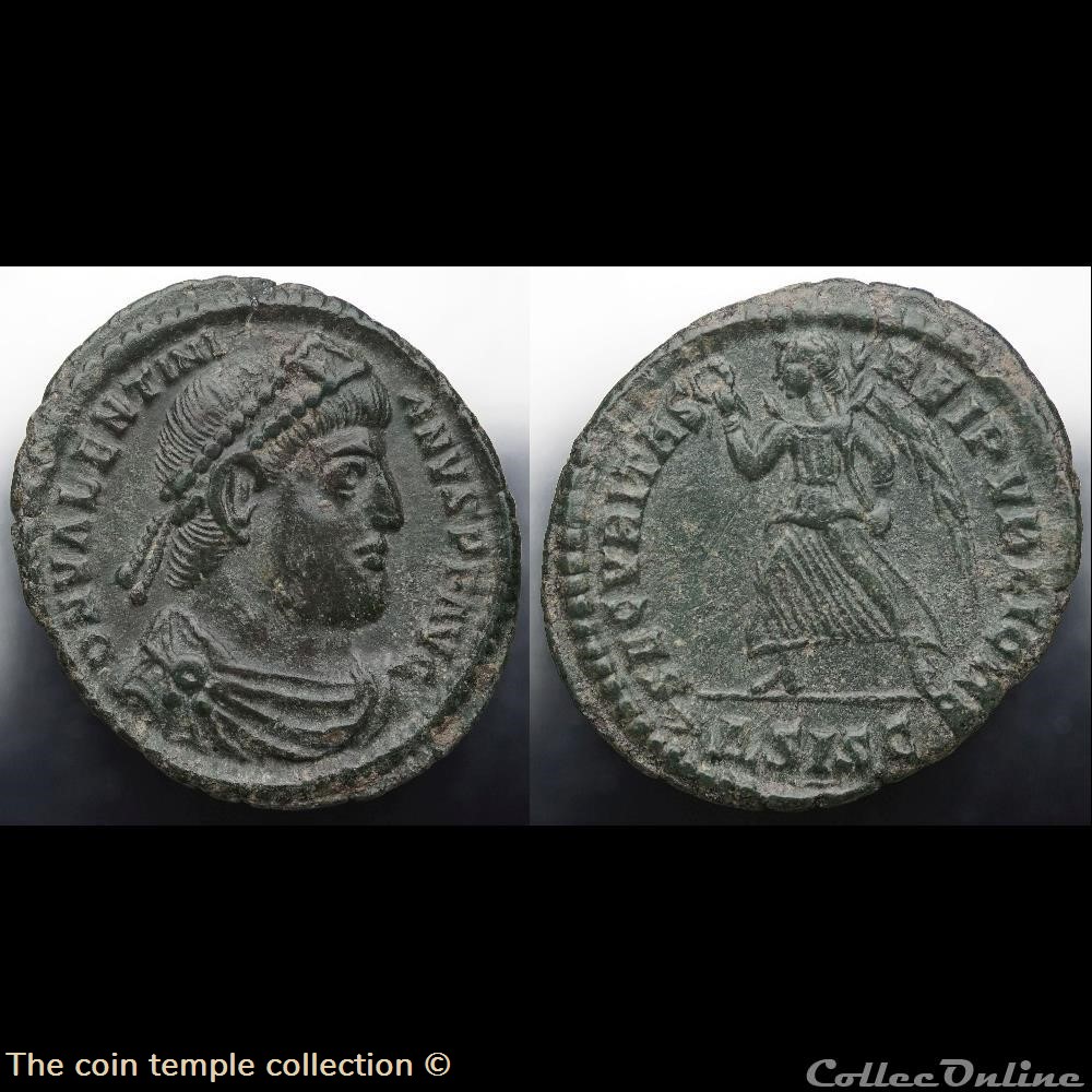 Valentinian RIC 7 munzen antike bis romische imperial und republik valentinian ric 7