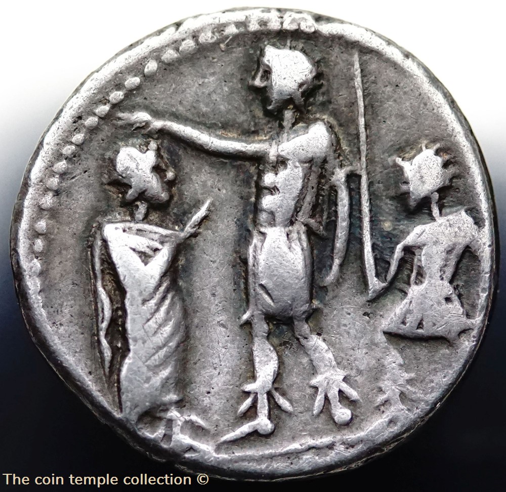 Crawford 301/1 P. LAECA (P. Porcius Laeca) Denarius 3 munzen antike bis romische imperial und republik crawford 301 1 p laeca p porcius laeca denarius
