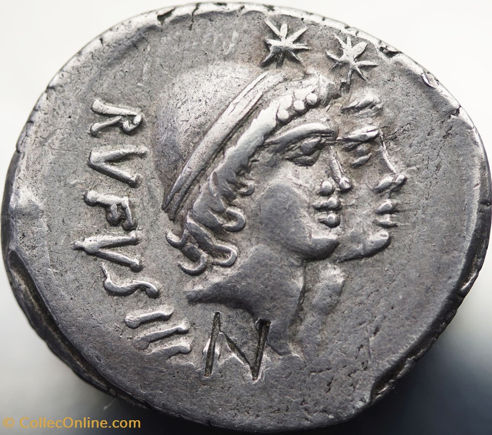 Crawford 463/1b MN.CORDIVS RVFVS IIIVIR (Mn. Cordius Rufus), Denar munzen antike bis romische imperial und republik crawford 463 1b mn cordivs rvfvs iiivir mn cordius rufus denar