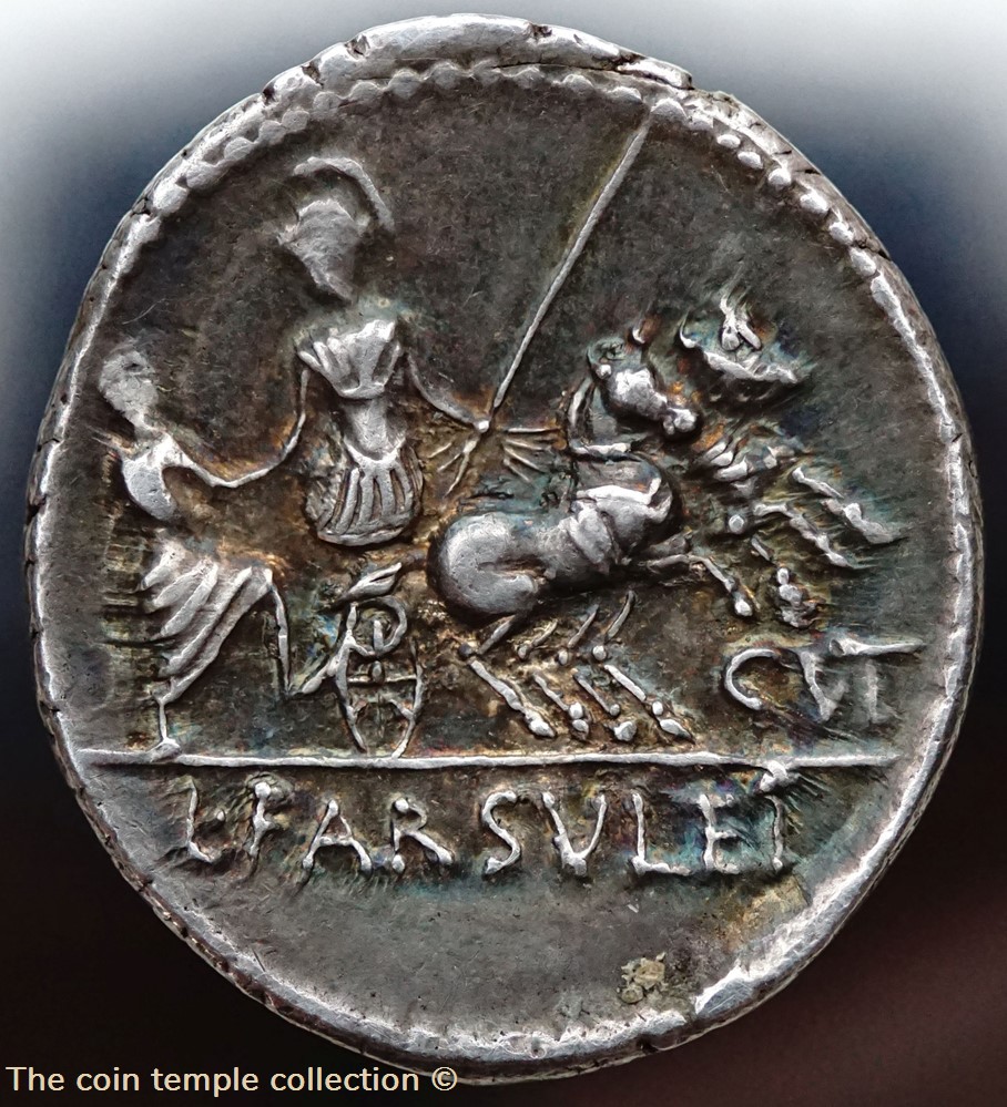 Crawford 392/1b, L. FARSVLEIVS MENSOR ( L. Farsuleius Mensor), Denar, 75 BC 2 munzen antike vor j bi nach romische republikanische imperial crawford 392 1b l farsvleivs mensor l farsuleius mensor denar 75 bc