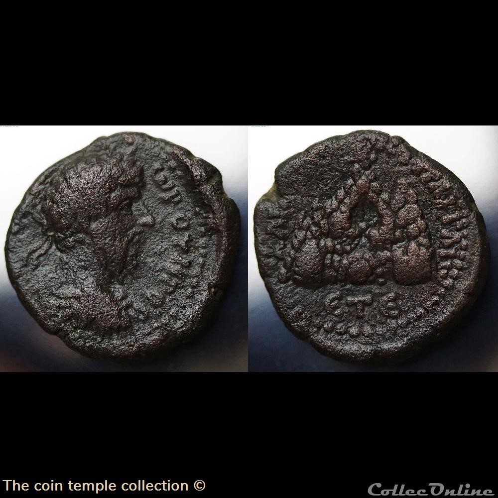 Lucius Verus AE20 munzen antike romische provinzial lucius verus ae20