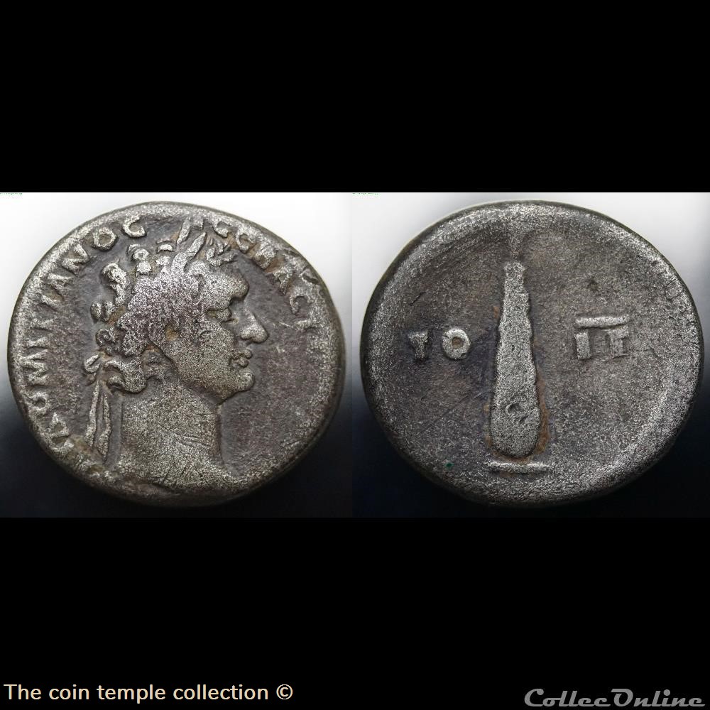 Domitian Didrachme SYD 126 munzen antike romische provinzial domitian didrachme syd 126