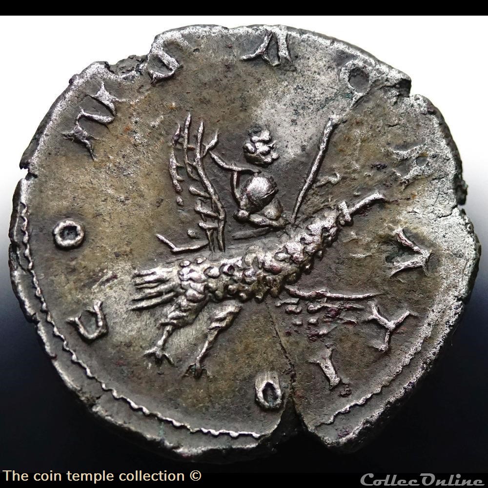 Valerianus II Antoninian RIC 9, Göbl 911e 3 munzen antike bis romische imperial und republik valerianus ii antoninian ric 9 gobl 911e