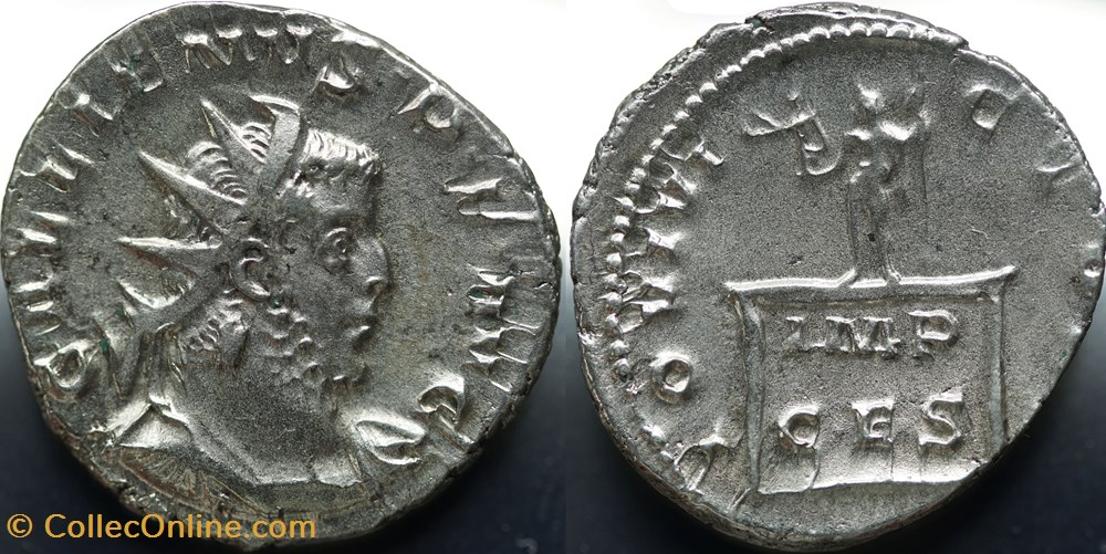 Gallienus, Göbl 870I (R3) munzen antike vor j c bis nach romische republikanische imperial gallienus gobl 870i r3