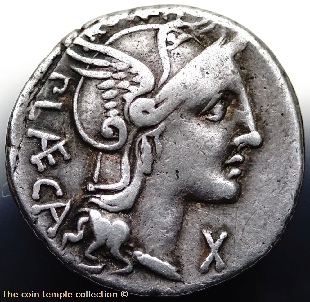 Crawford 301/1 P. LAECA (P. Porcius Laeca) Denarius 2 munzen antike bis romische imperial und republik crawford 301 1 p laeca p porcius laeca denarius
