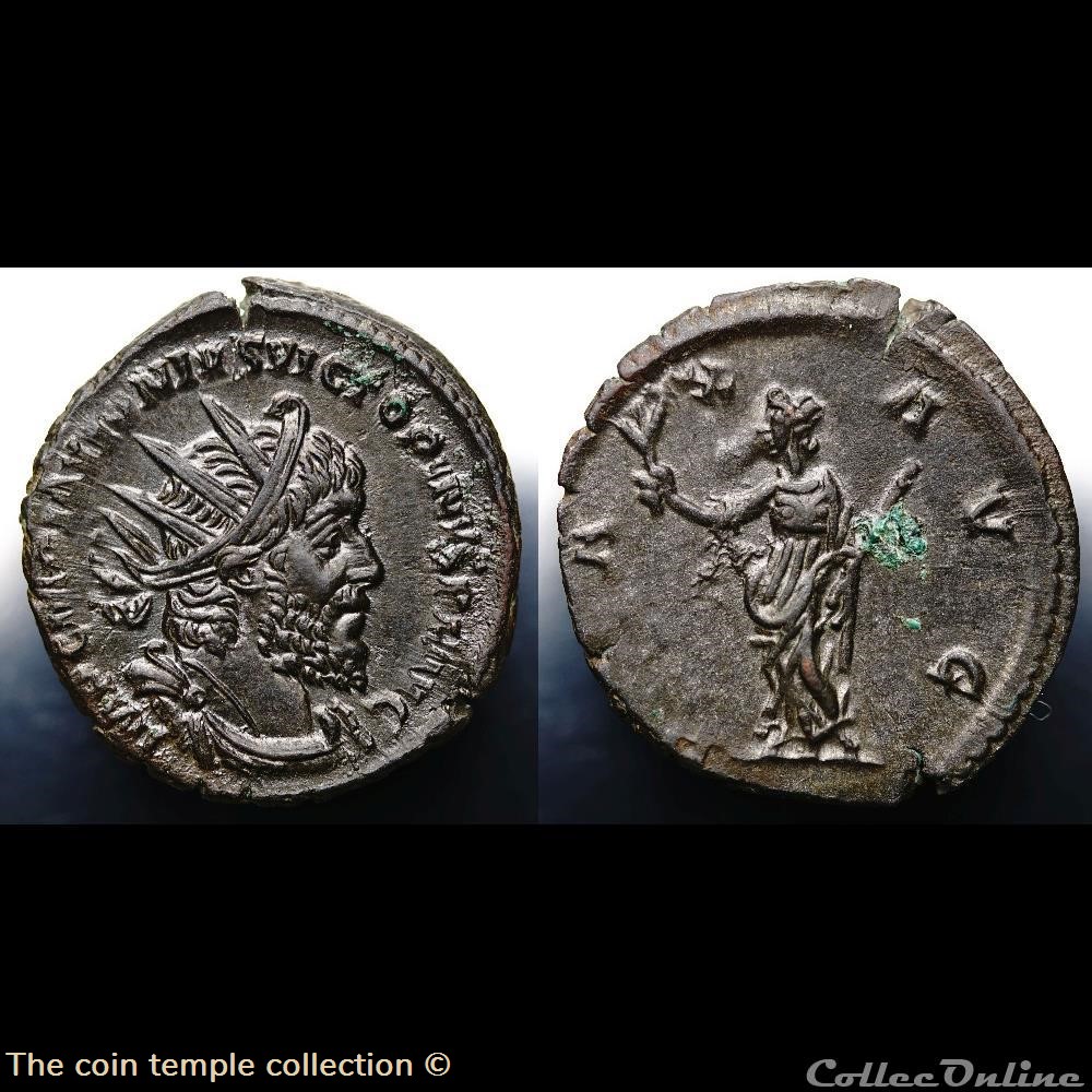Antoninian Victorinus RIC V.4 #501(C1) munzen antike bis romische imperial und republik antoninian victorinus ric v 4 501 c1