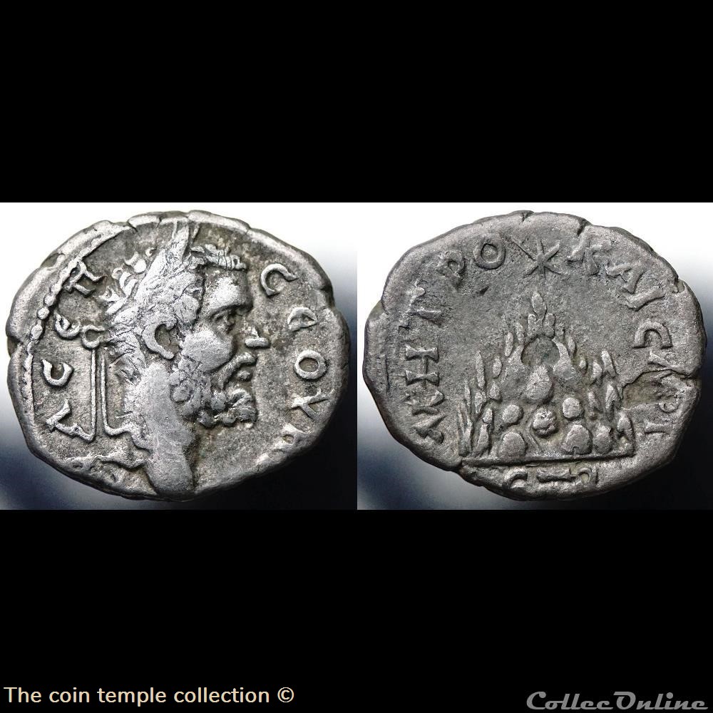 munzen antike bis romische provinz septimius severus drachme syd 387