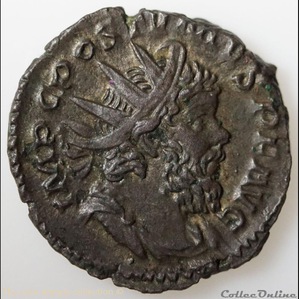 Antoninian Postumus RIC 303 3 munzen antike vor j bi nach romische antoninian postumus ric 303