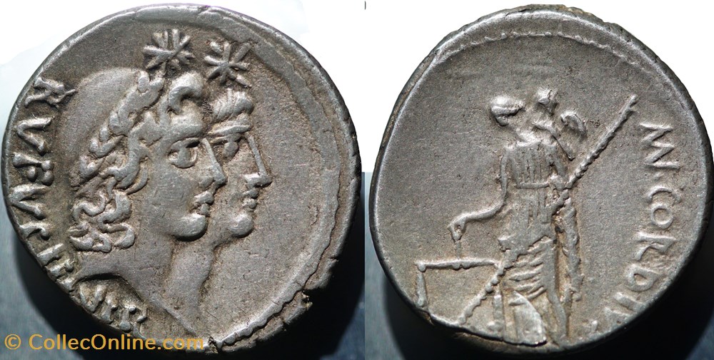 munzen antike vor j bis nach romische republikanische imperial crawford 463 1a mn cordivs rvfvs iiivir mn cordius rufus denar