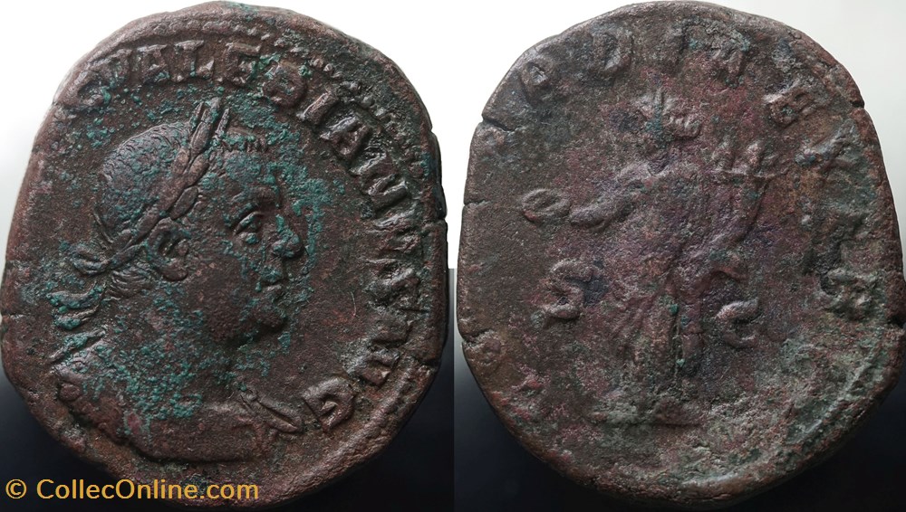 munzen antike bis romische imperial und republik valerianus sesterius ric 155