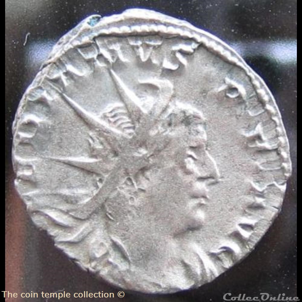 munzen antike vor j bi nach romische valerianus antoninian ric 24