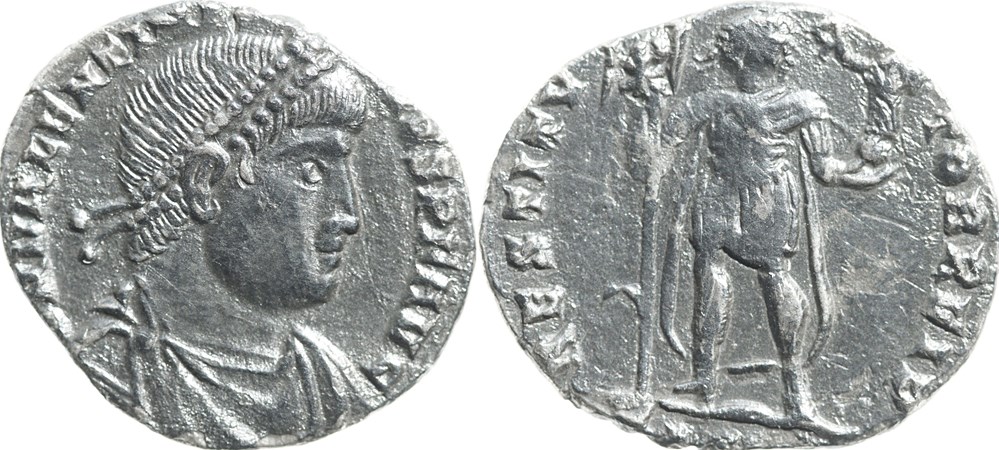 munzen antike bis romische imperial und republik valentinian siliqua