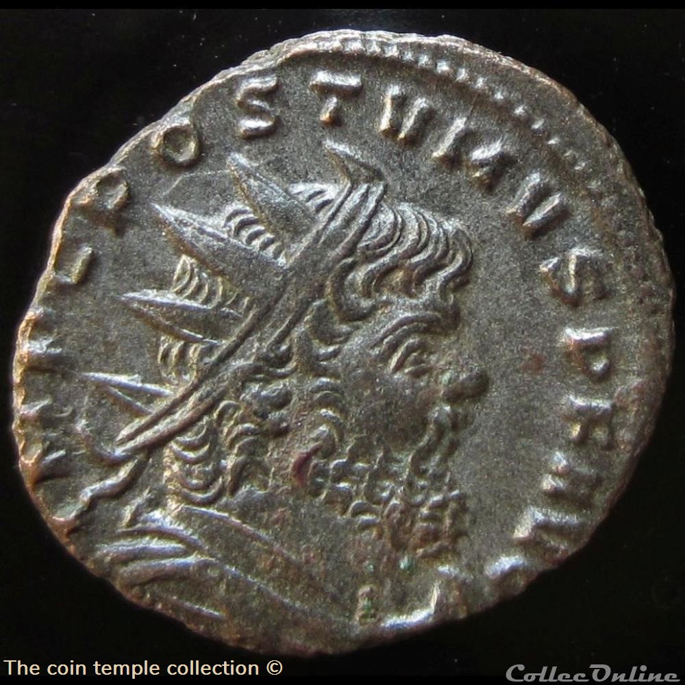 Antoninian Aureolus for Postumus RIC V.4 #461(C1) 2 munzen antike bis romische imperial und republik antoninian aureolus for postumus ric v 4 461 c1