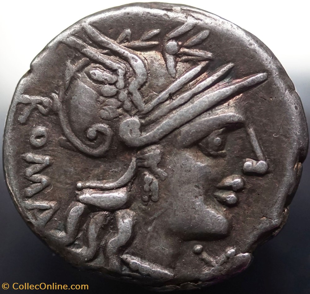 Crawford 242/1 C.AVG (C. Minucius Augurinus) Denar, 135 BC, Rom 2 munzen antike bis romische imperial und republik crawford 242 1 c avg c minucius augurinus denar 135 bc rom