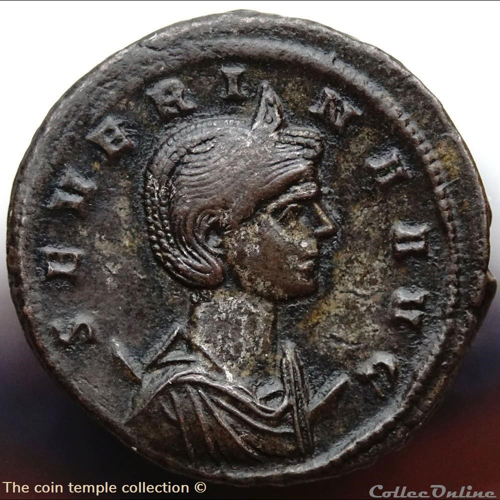 Severina RIC V, p. 316, 8 2 munzen antike vor j bi nach romische severina ric v p 316 8