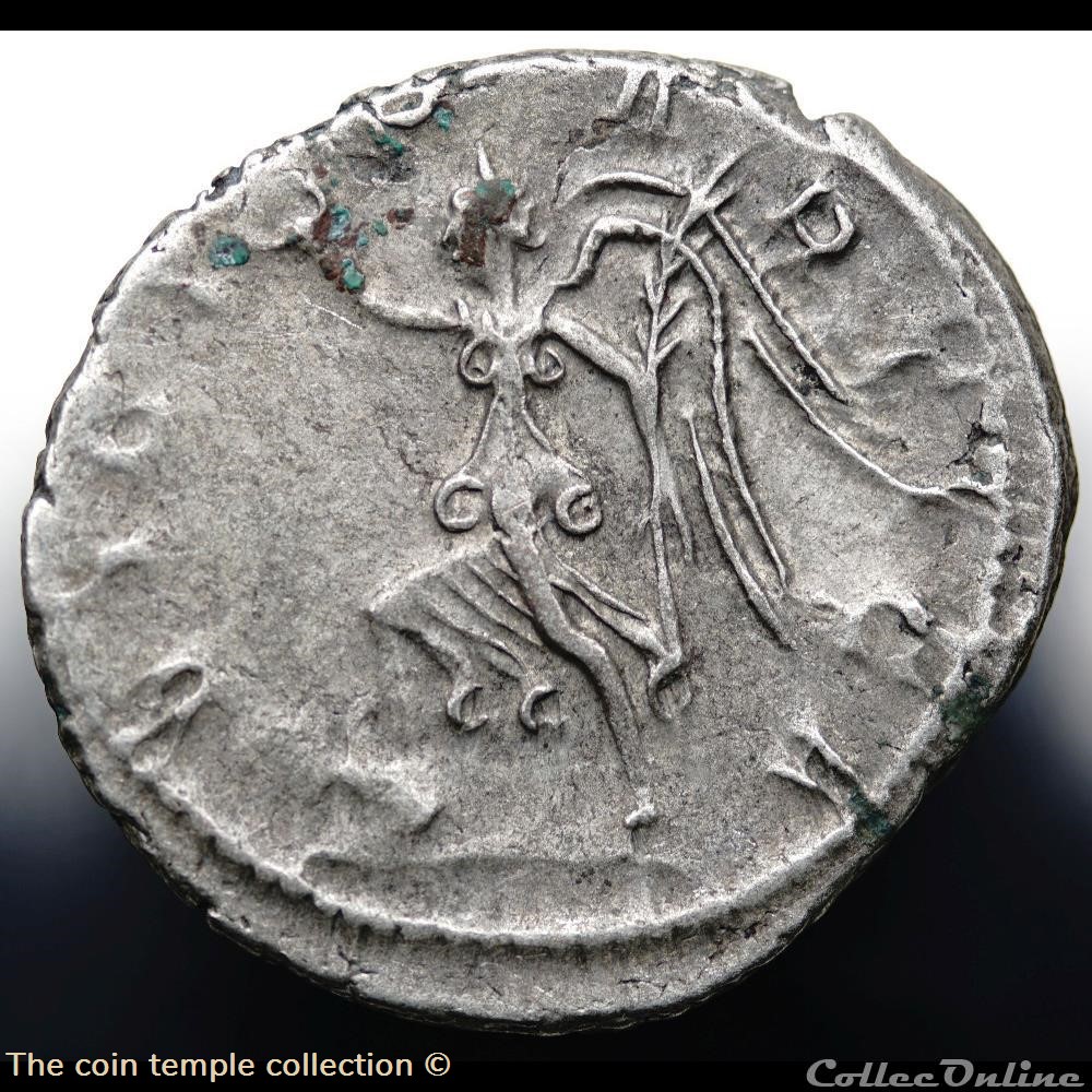 Valerianus Antoninian, Göbl 881h (R3) 3 munzen antike bis romische imperial und republik valerianus antoninian gobl 881h r3
