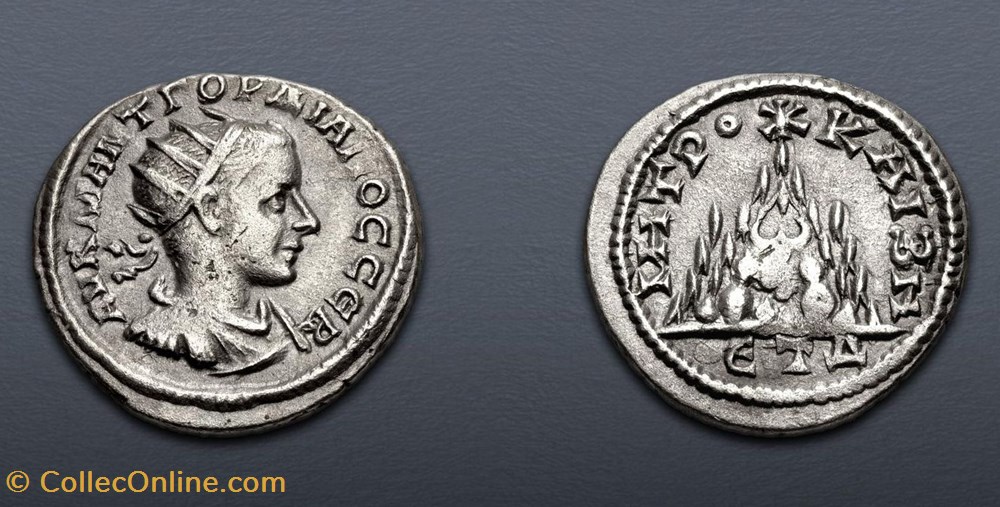 Gordian III Drachme, RPC VII.2, — (unassigned; ID 69088) for sale: € 250,- 4 munzen antike bis romische provinzial gordian iii drachme rpc vii 2 unassigned id 69088 for sale 250