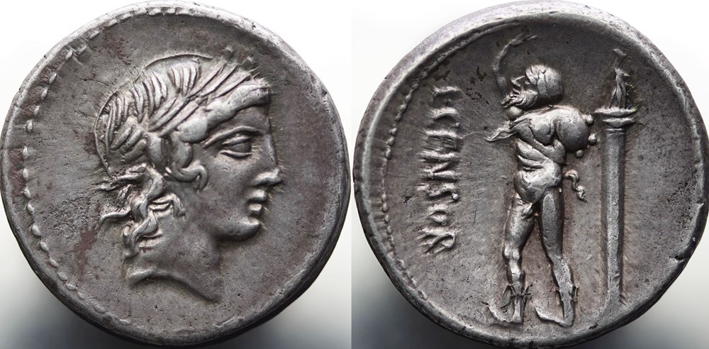 Crawford 363/1 C.CENSOR (L. Marcius Censorinus), Denarius munzen antike bis romische imperial und republik crawford 363 1 c censor l marcius censorinus denarius