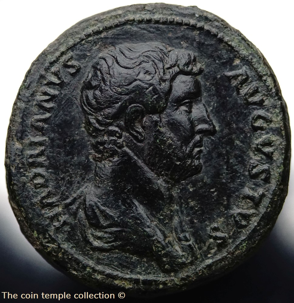 Hadrian As RIC 719 (R2) 2 munzen antike bis romische republik und imperial hadrian as ric 719 r2