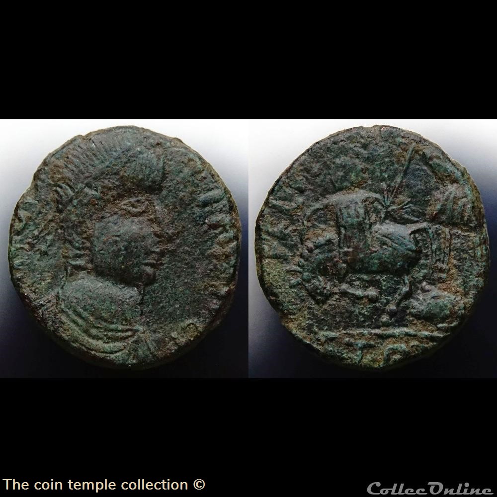 Constantius II (Barbaric imitation, fallen horseman) munzen antike bis romische imperial und republik constantius ii barbaric imitation fallen horseman