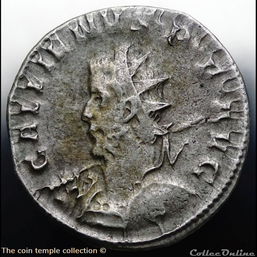 Gallienus, Göbl 871m (R3) 2 munzen antike vor j c bis nach romische republikanische imperial gallienus gobl 871m r3