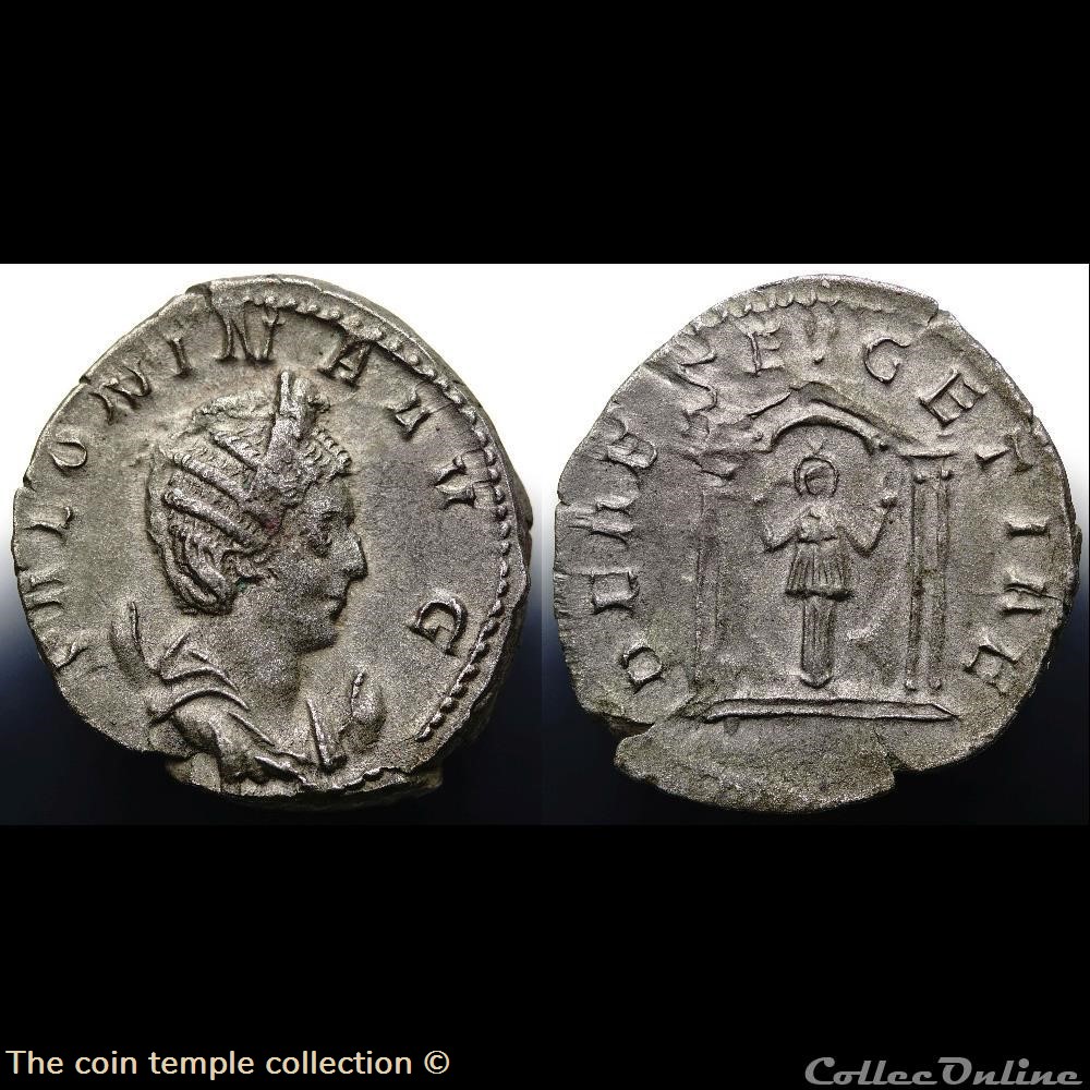 munzen antike romische salonina antoninian