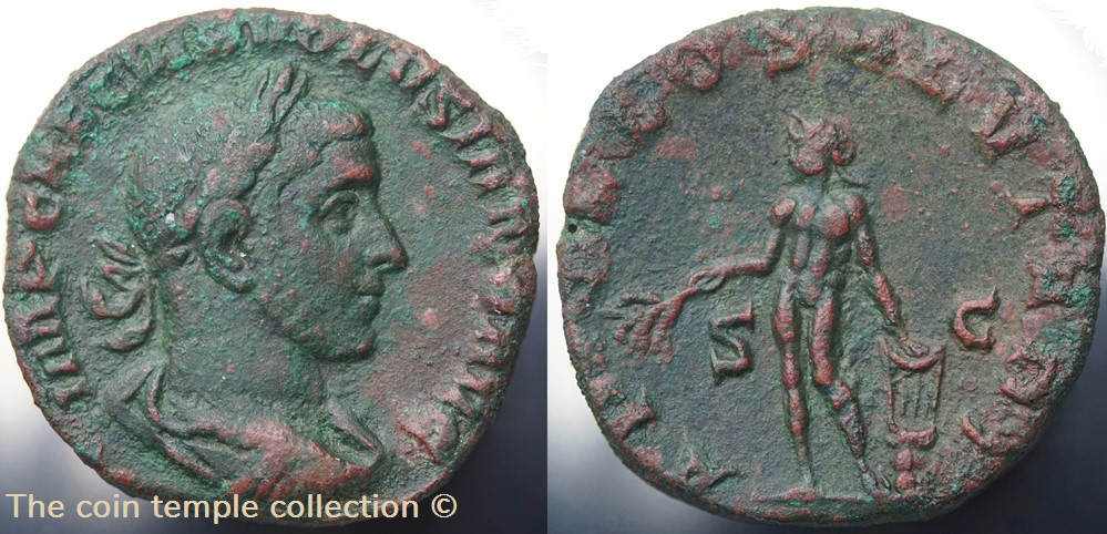 munzen antike bis romische imperial und republik volusian sestertius ric 247