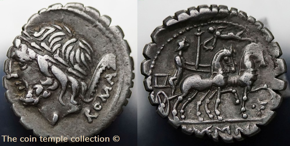 Crawford 313/1, L.Memmi GAL Denar *for sale € 120,-* munzen antike bis romische imperial und republik crawford 313 1 l memmi gal denar for sale 120