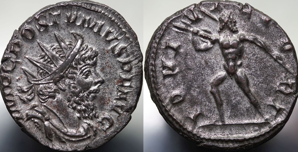 munzen antike bis romische imperial und republik antoninian postumus ric v 4 428 c4