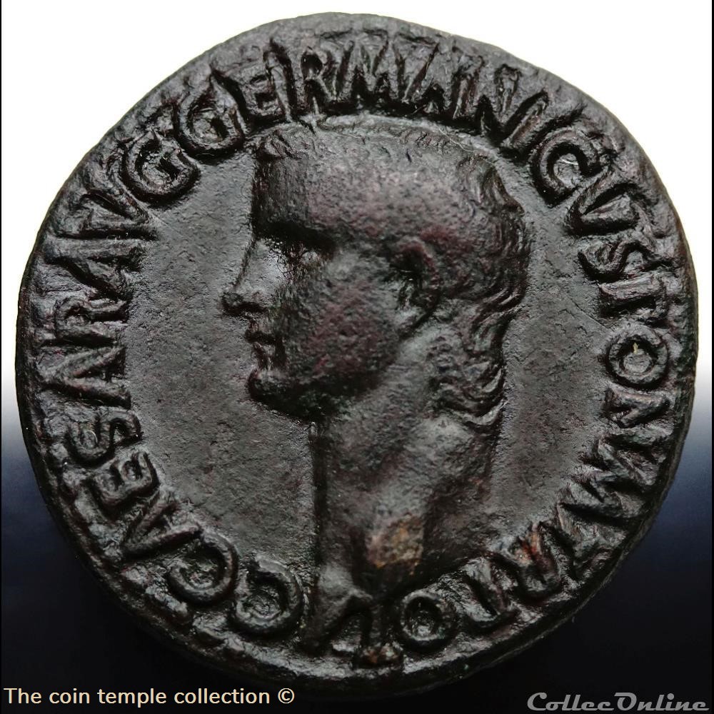 Caligula As RIC 38 FOR SALE/A VENDRE € 280,- 2 munzen antike bis romische imperial und republik caligula as ric 38 for sale a vendre 280
