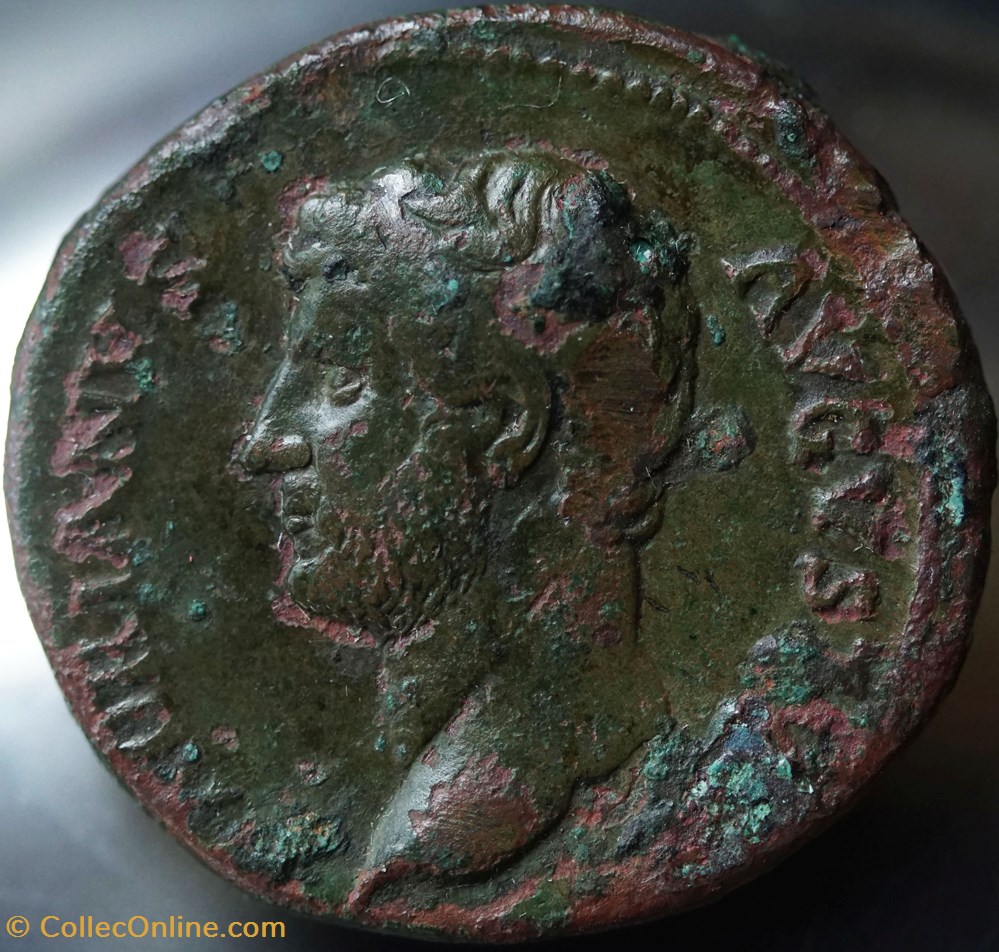 Hadrian Dupondius RIC II, Part 3: 1207 (R3) 3 munzen antike bis romische imperial und republik hadrian dupondius ric ii part 3 1207 r3