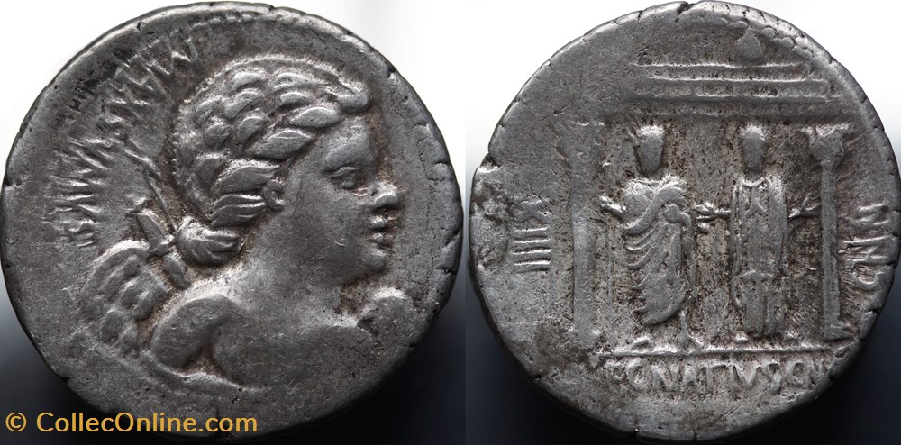 Crawford 391/2, C.EGNATIVS CN.F CN.N MAXSVMVS (C. Egnatiu Maximus) Denar, 75 BC munzen antike bis romische imperial und republik crawford 391 2 c egnativs cn f cn n maxsvmvs c egnatiu maximus denar 75 bc