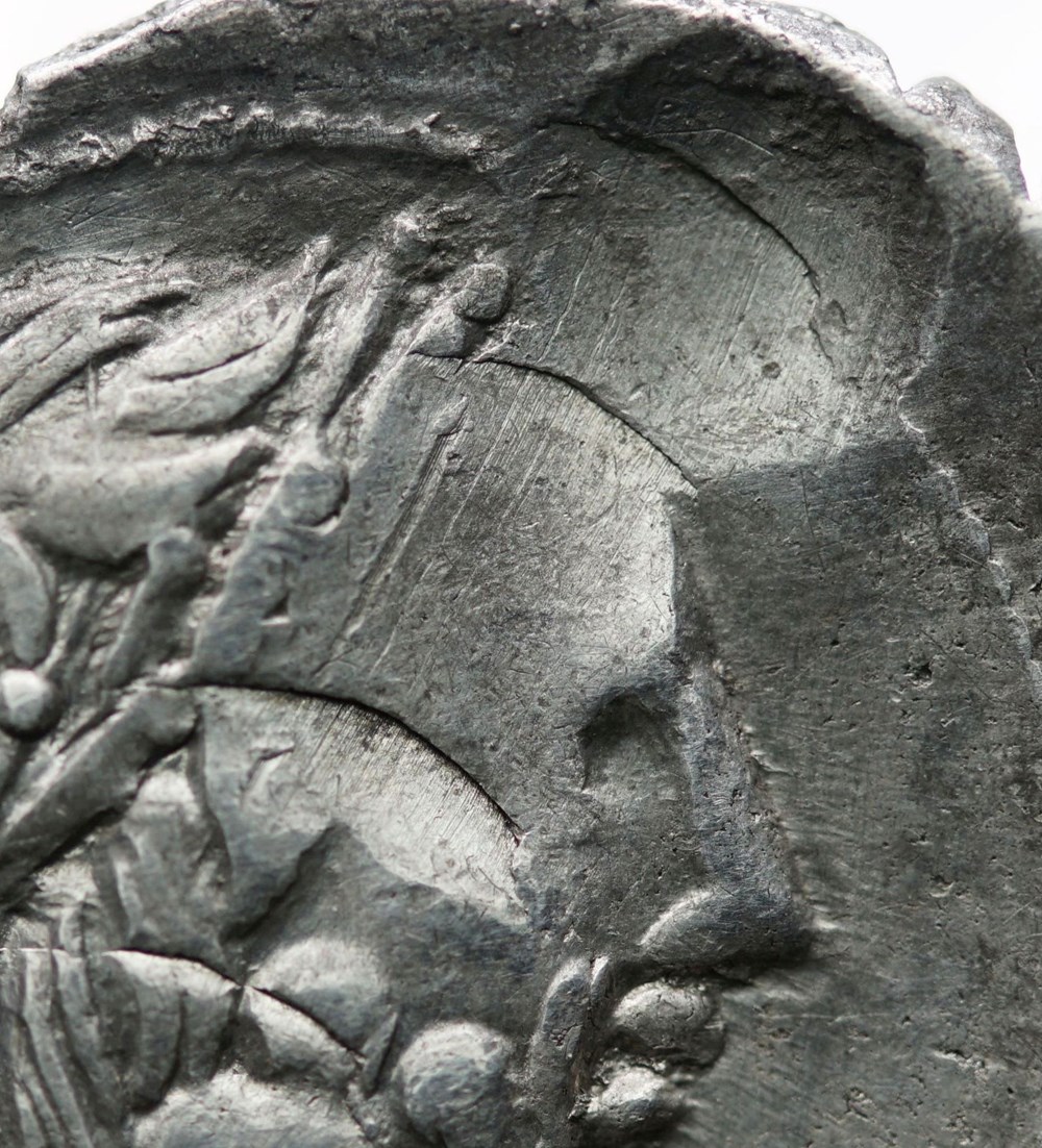 munzen antike bis romische imperial und republik crawford 364 1 q antonius balbus denar with stannard gouge