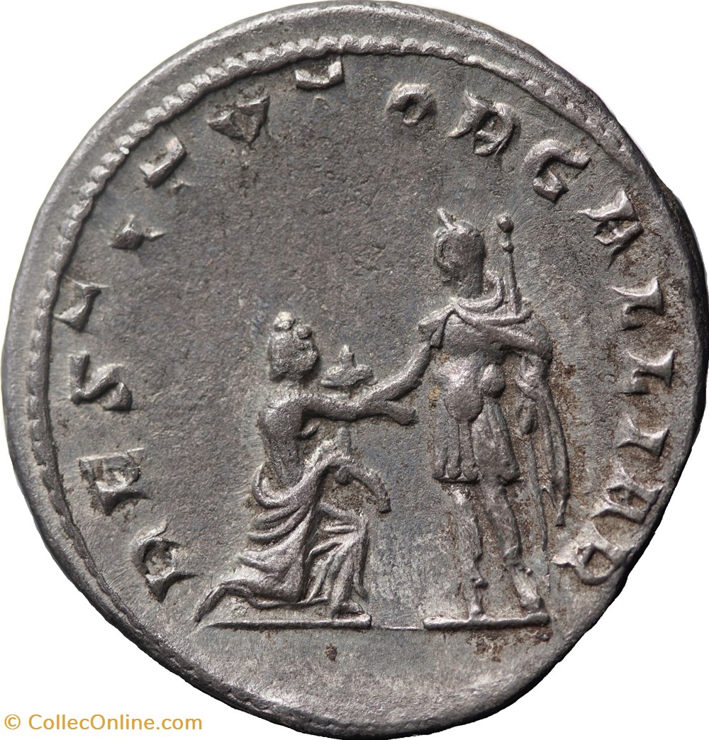 munzen antike bis romische imperial und republik gallienus eauze 1463 goebl r
