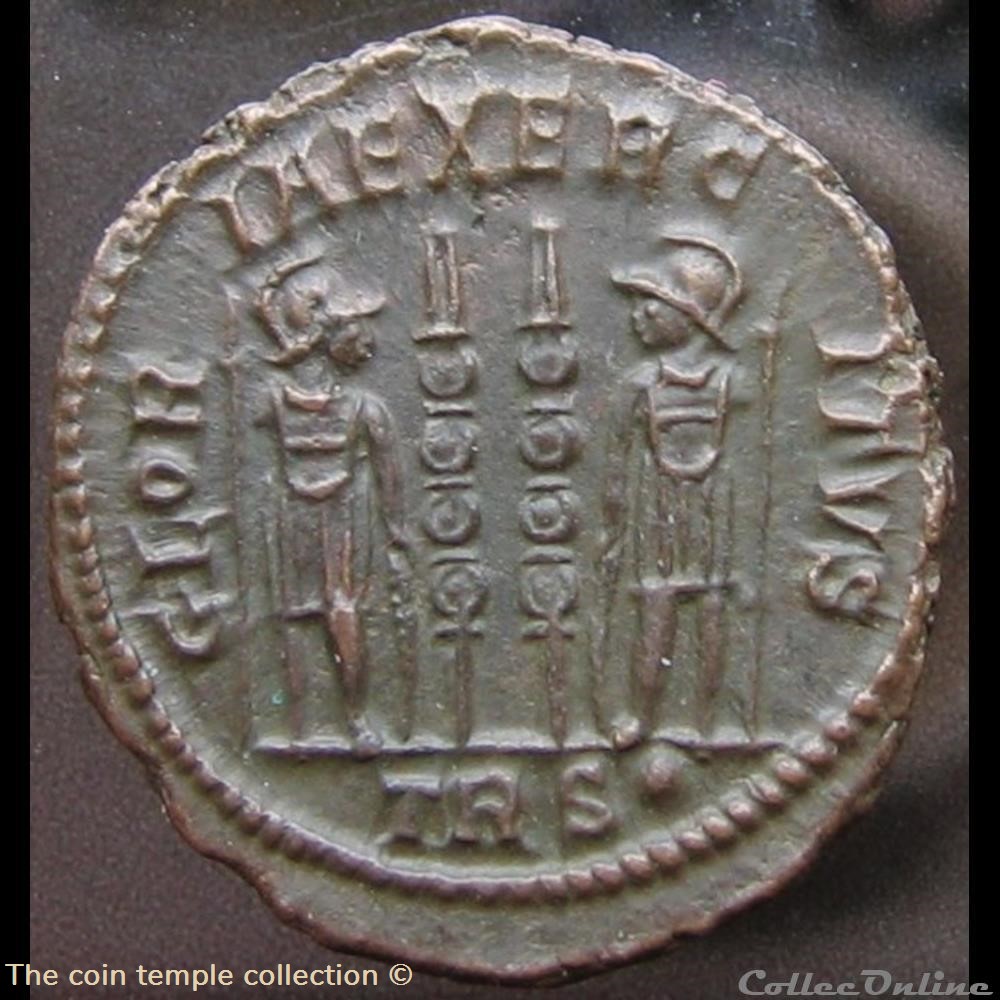 munzen antike bis romische imperial und republik constantius ii ric 528 trier