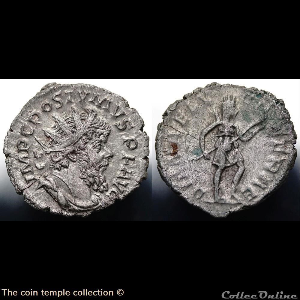 Antoninian Postumus RIC 299 munzen antike bis romische imperial und republik antoninian postumus ric 299