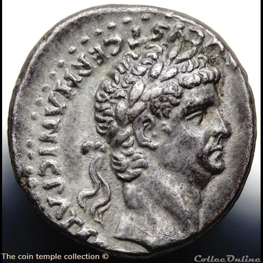 Nero/Claudius Didrachme Syd 68 3 munzen antike romische provinzial nero claudius didrachme syd 68