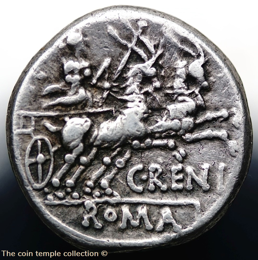 Crawford 231/1, C.RENI (C.Renius?) Denar, 139, Rom 3 munzen antike bis romische imperial und republik crawford 231 1 c reni c renius denar 139 rom