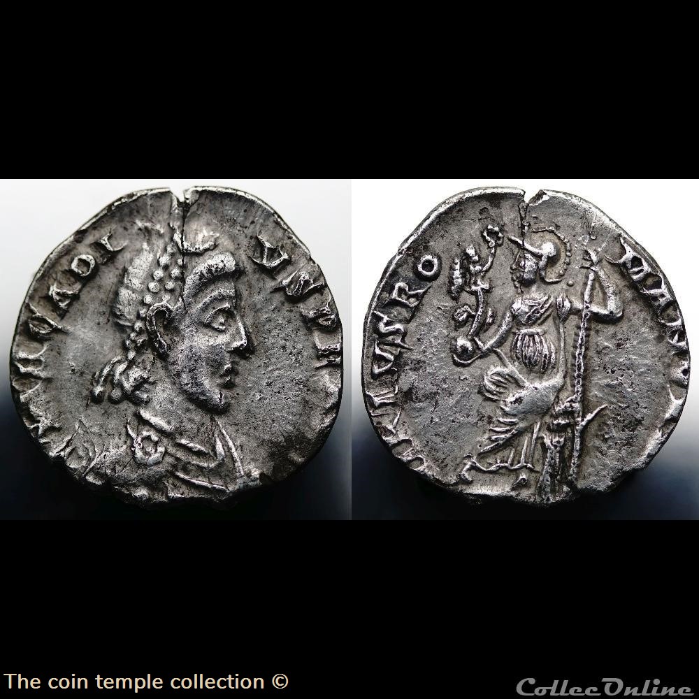 munzen antike bis romische imperial und republik arcadius siliqua ric 32b
