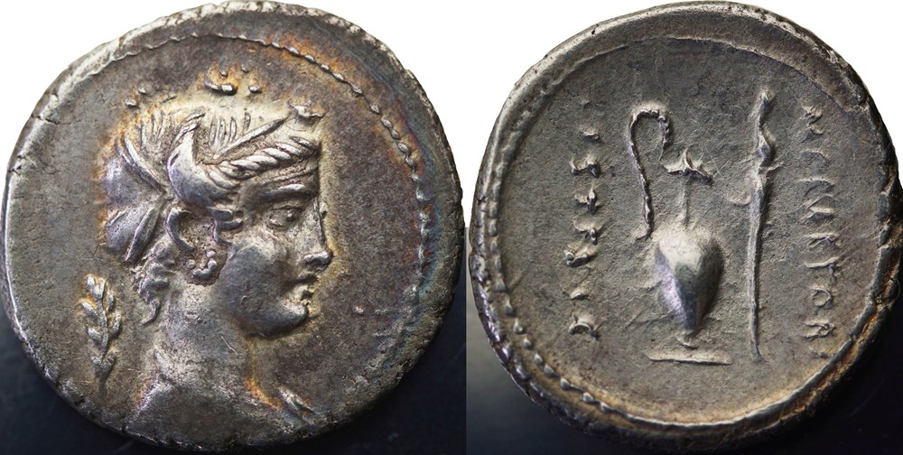 munzen antike bis romische imperial und republik crawford 405 4b m plaetorivs cest m plaetorius m f cestianus ar denarius